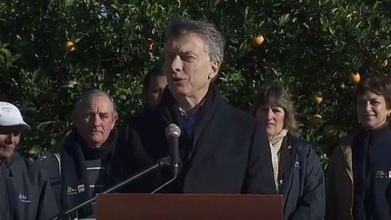 Macri evaluó sus 6 meses de gobierno: "Sé que no ha sido fácil"