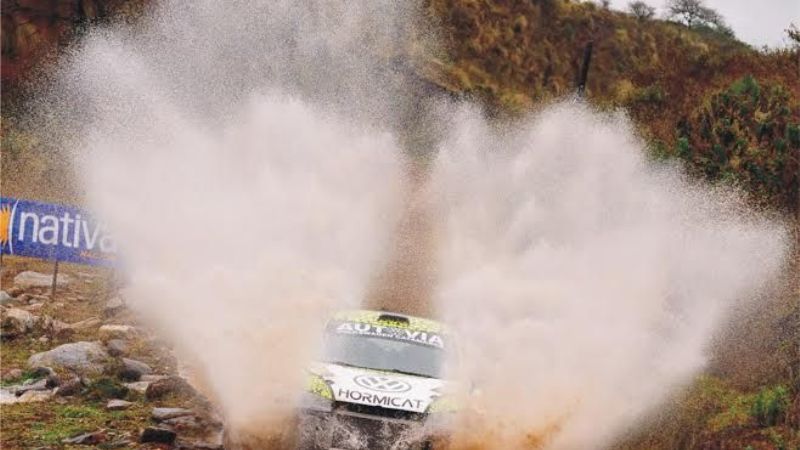 Augusto D’Agostini viene 3ro. en la Copa Maxi Rally