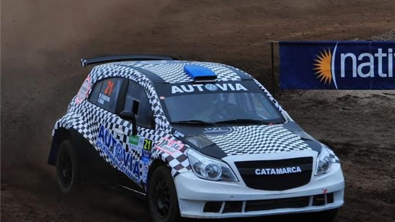 Augusto D’Agostini viene 3ro. en la Copa Maxi Rally