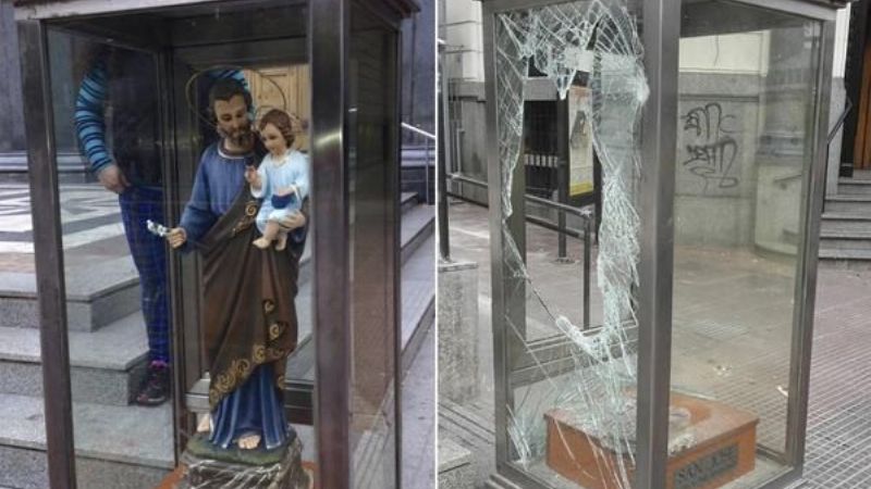 Atacaron la Basílica, donde el papa Francisco definió su vocación