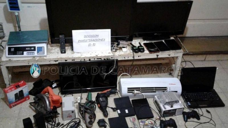 Recuperaron un cuantioso botín