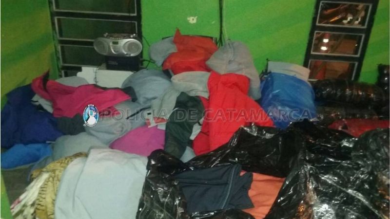 Secuestran mercadería ilegal en el puesto caminero El Portezuelo