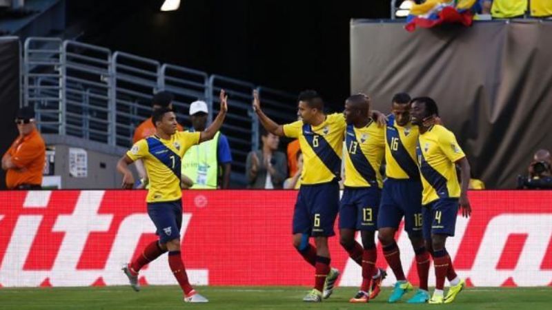Ecuador goleó a Haití y aseguró un lugar en los 4tos. de final