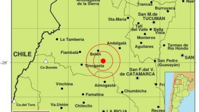 Temblor en el Oeste