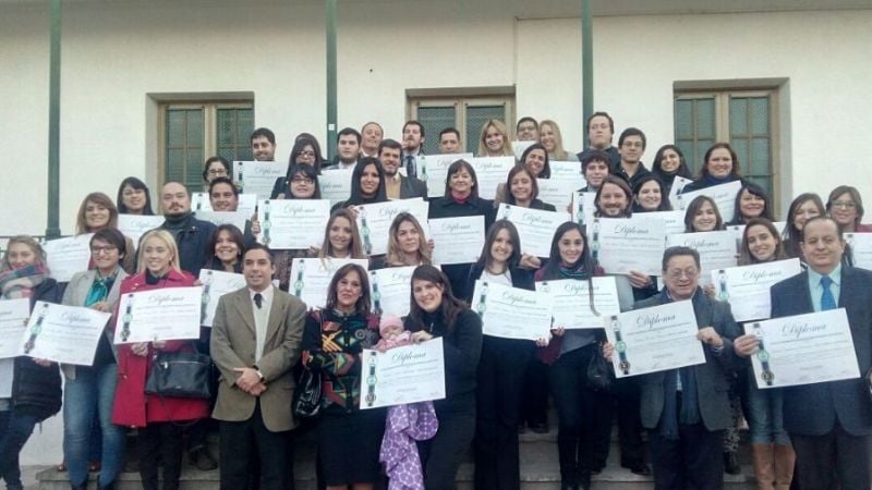 Entregaron diploma de Posgrado en “Actualización en Derecho Procesal Constitucional”