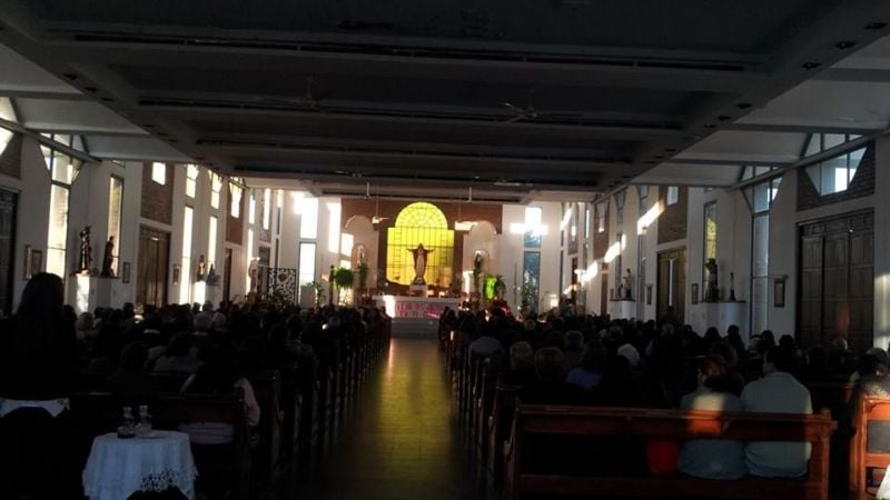 Continúan celebrando el Mes del Sagrado Corazón de Jesús en parroquia de Capital