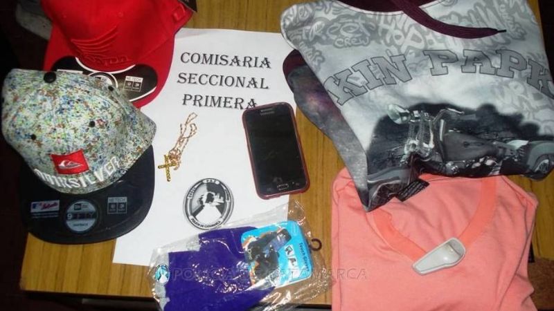 Quiso robar en el local "Cosmos" y terminó preso