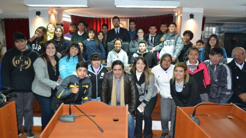 Visita de alumnos a la Legislatura