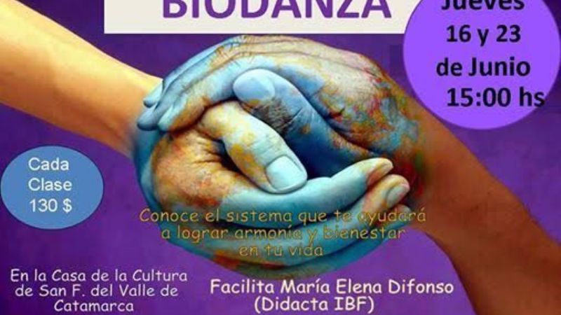 Desde mañana jueves, clases de biodanza en la Casa de la Cultura