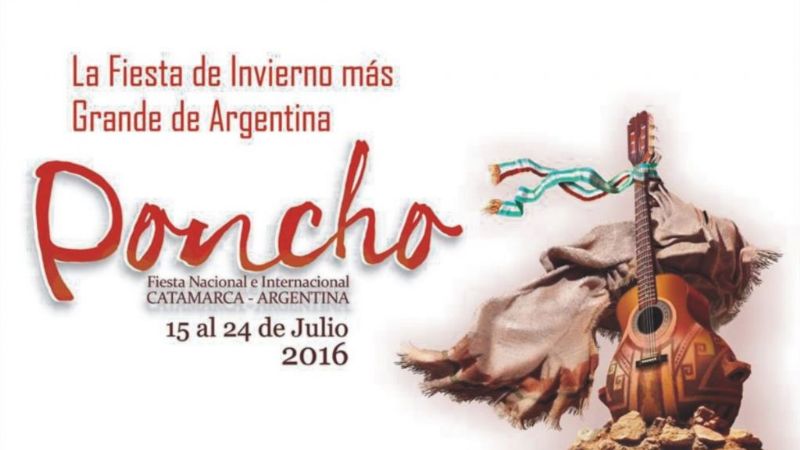 Se presenta el Poncho 2016 en Catamarca