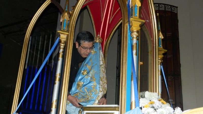 La Virgen del Valle ya transita su camino hacia el Congreso Eucarístico en Tucumán