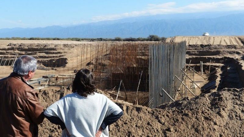La Gobernadora recorrió obras en Valle Viejo
