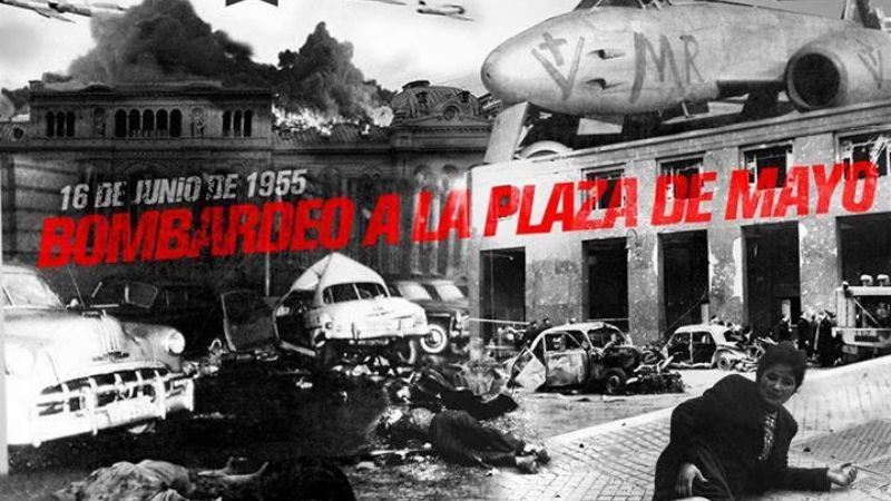 A 61 años del bombardeo de Plaza de Mayo