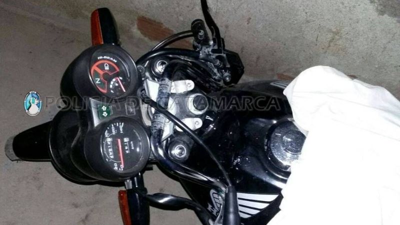 Secuestran moto en San Isidro