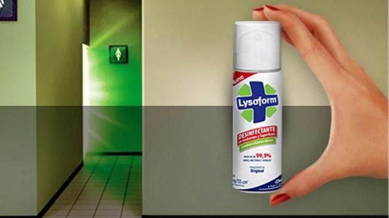 Prohíben el uso y la venta del desinfectante Lysoform