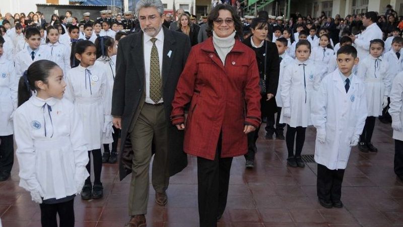 Emotiva ceremonia por el "Día de la Bandera"