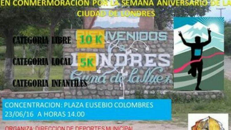 Segunda Maratón “Vuelta de  Londres”