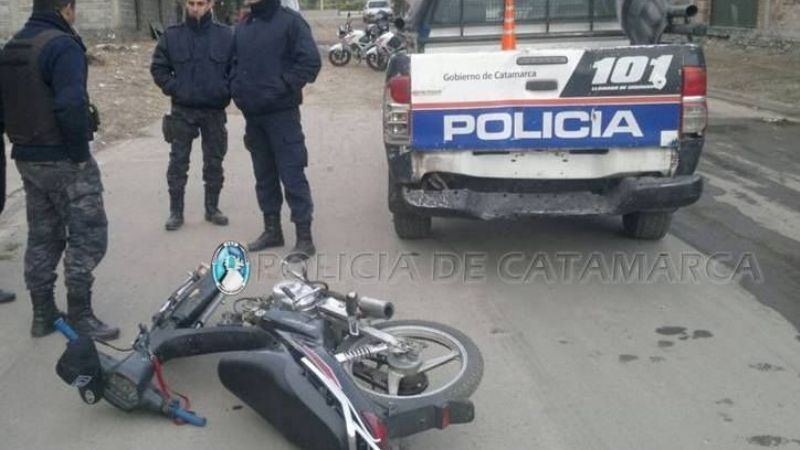 Tras una persecución, aprehenden a dos arrebatadores