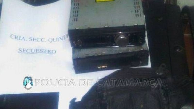 Recuperan unos elementos robados