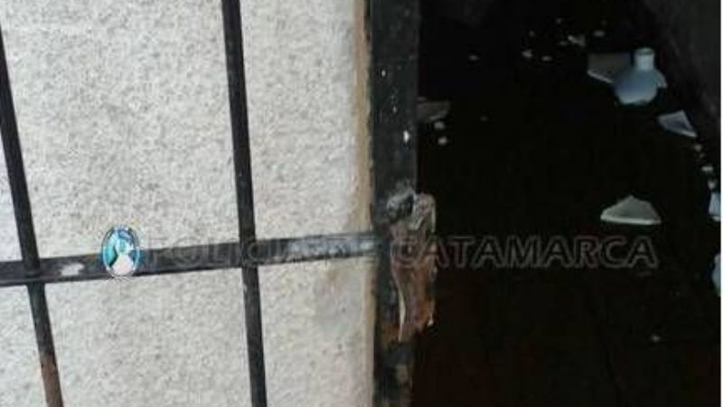 Armó un desorden, se fugó y lo atraparon