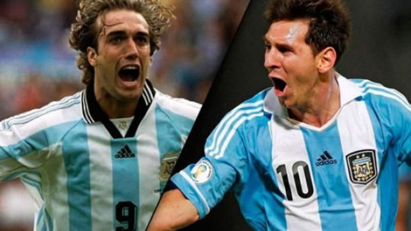 Messi alcanzó a Batistuta como máximo goleador de la Selección