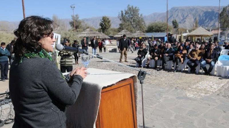 "En el tema de camélidos está nuestro futuro", dijo Lucía