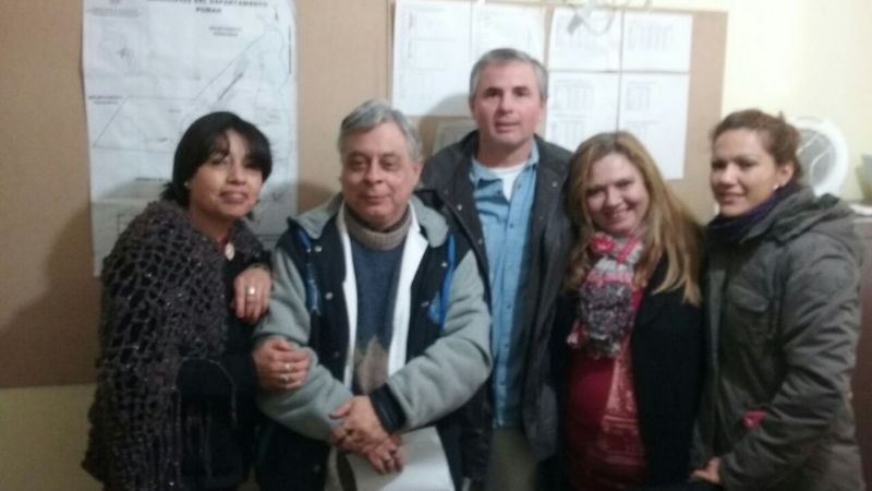 El senador Fernández donó elementos de abrigo en Saujil