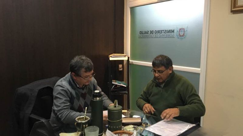 Gestiones de Andersch para Santa María