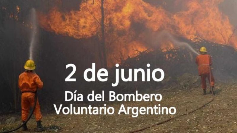 2 de junio: Día Nacional del Bombero Voluntario