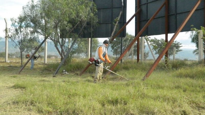 Trabajos de acondicionamientos del Predio Ferial