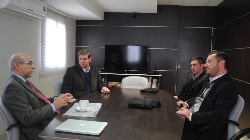 Fama se reunió con funcionario de agroindustria de Nación