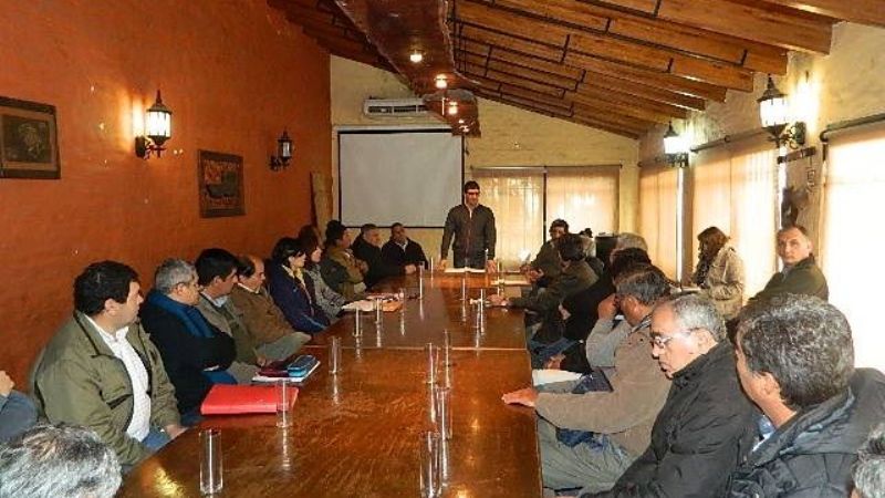 Reunión para optimizar el sistema de riego