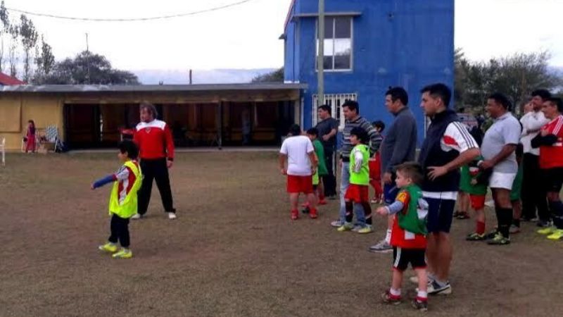 La Escuela de Fútbol La Banda de River festejó el Día del Padre