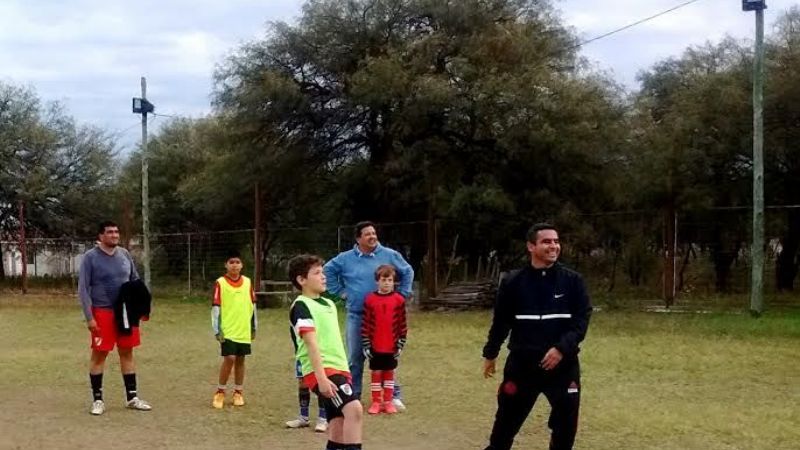 La Escuela de Fútbol La Banda de River festejó el Día del Padre