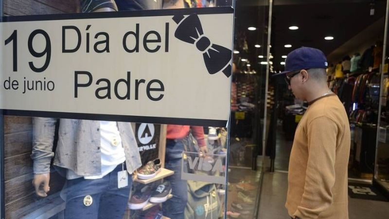 Baja del 7,5 % en las ventas por el “Día del Padre”