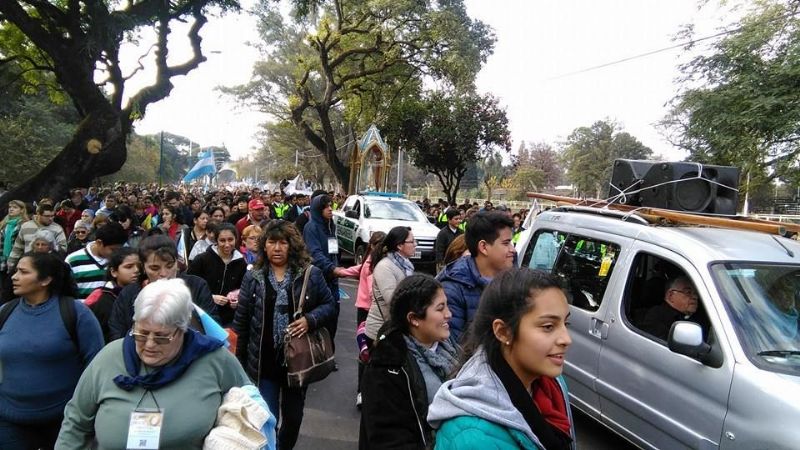 La Virgen del Valle, junto a las imágenes más veneradas del país