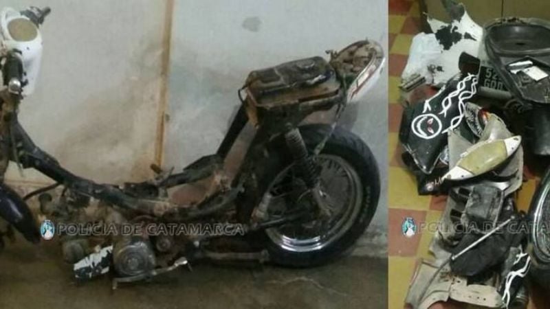 Recuperan una moto en Tinogasta