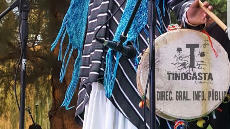 Pre-Poncho en Tinogasta