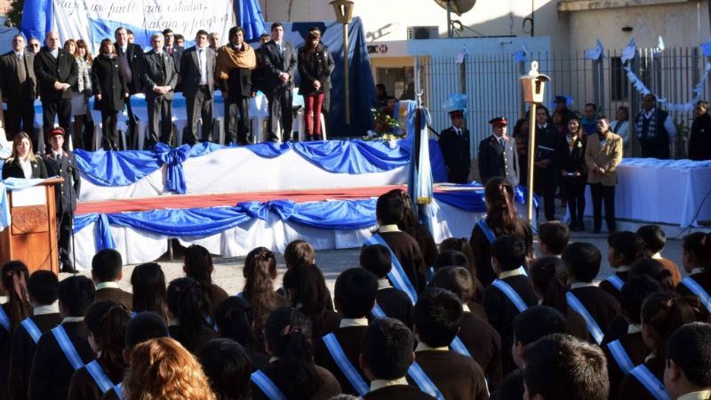 Acto de Promesa de lealtad a la bandera en FME