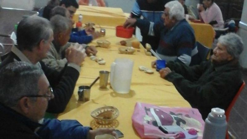 Filial de Belgrano realizó donación a Hogar de Ancianos