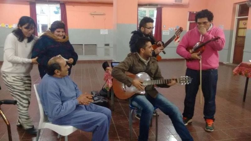 Filial de Belgrano realizó donación a Hogar de Ancianos