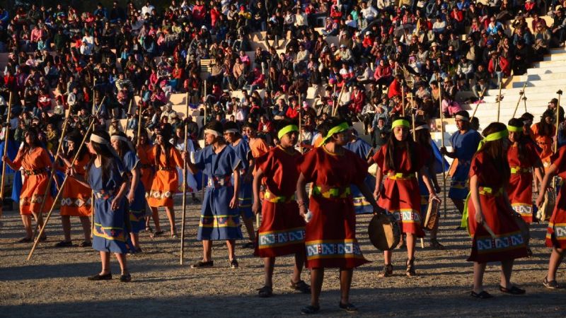 Impresionante puesta en escena en la IX edición del Inti Raymi