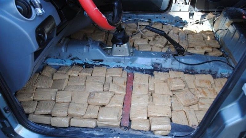Gendarmería incautó más de 50 kilos de marihuana que venían a Catamarca