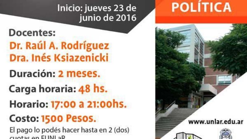 Curso de posgrado en La Rioja