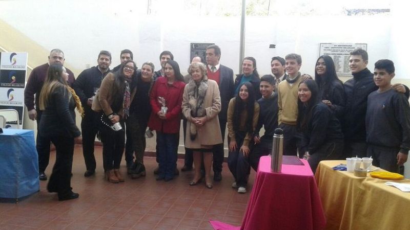 Charla de orientación vocacional en el Instituto Belgrano