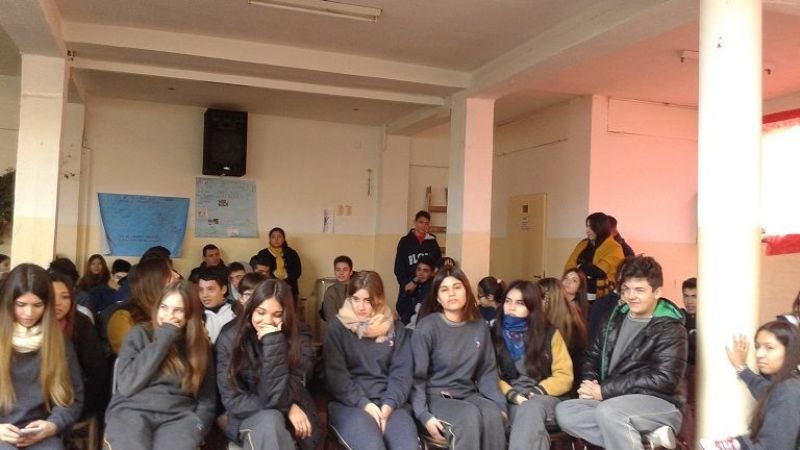 Charla de orientación vocacional en el Instituto Belgrano