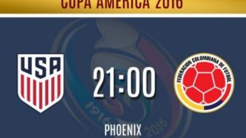 Estados Unidos y Colombia, por el 3er. puesto de la Copa América