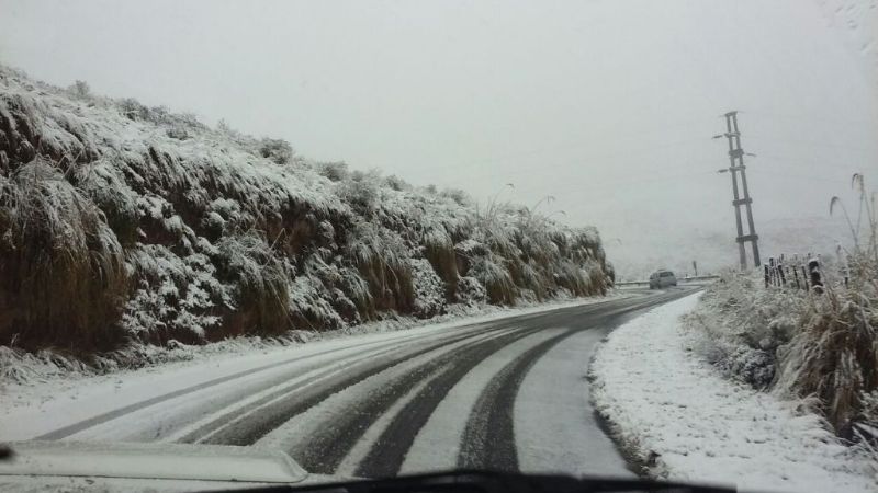 Intensa nevada afectó el servicio de energía en el Oeste