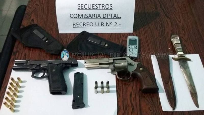 Recuperan en Recreo, elementos robados