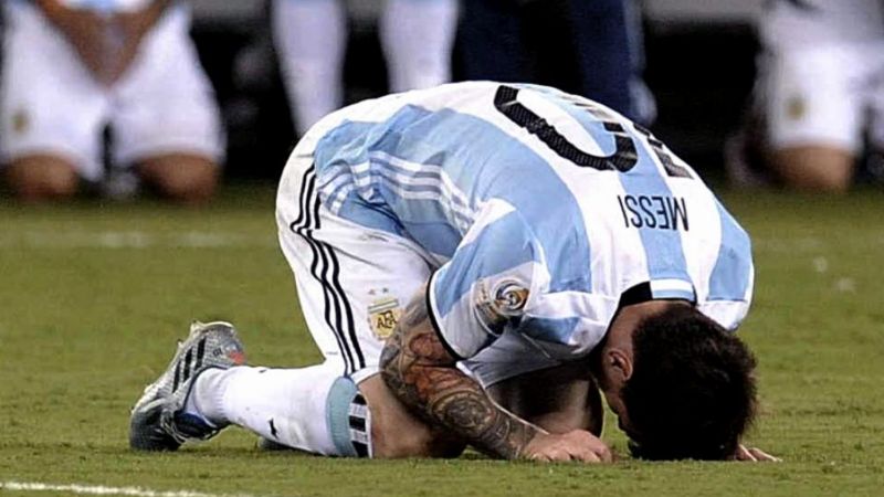 "Se terminó la Selección para mí", dijo Messi